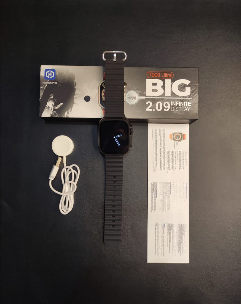 T900 Ultra Smart Watch - 2.09 Infinite Display - 49MM Dial Size - Built-in Games - Bluetooth Calling(random color).T900 Ultra Smart Watch - 2.09 Infinite Display - 49MM Dial Size - Built-in Games - Bluetooth Calling(random color).